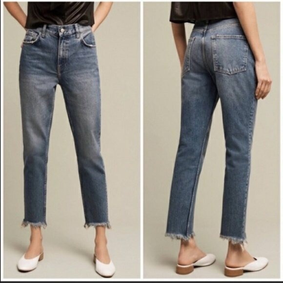 Pilcro and the Letterpress Tilde Jeans - Picture 1 of 10